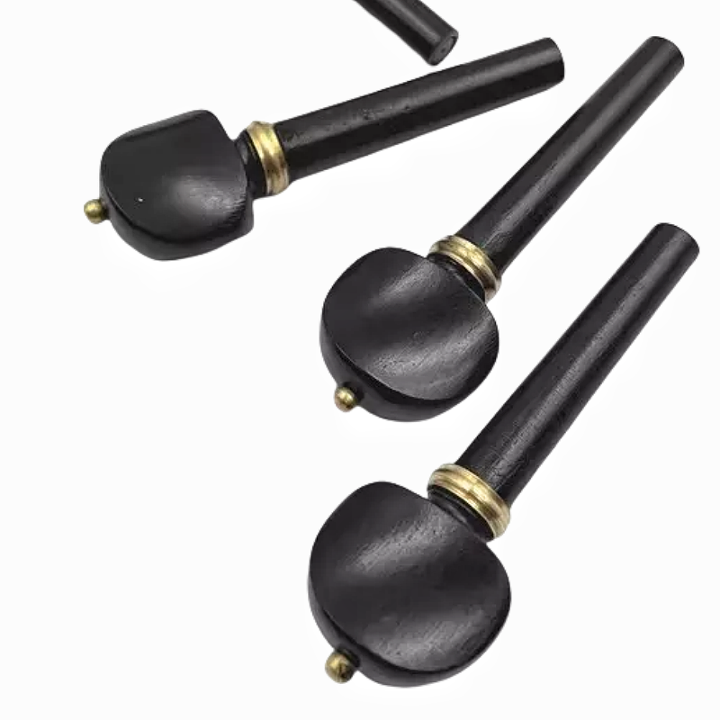 Musical Instrument Cello - 4pcs Set Violin Pegs Ebony wood