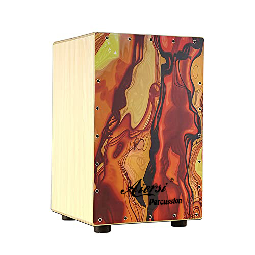 Musical Instrument Kit - Colour Wood Hand Cajon Box Drum