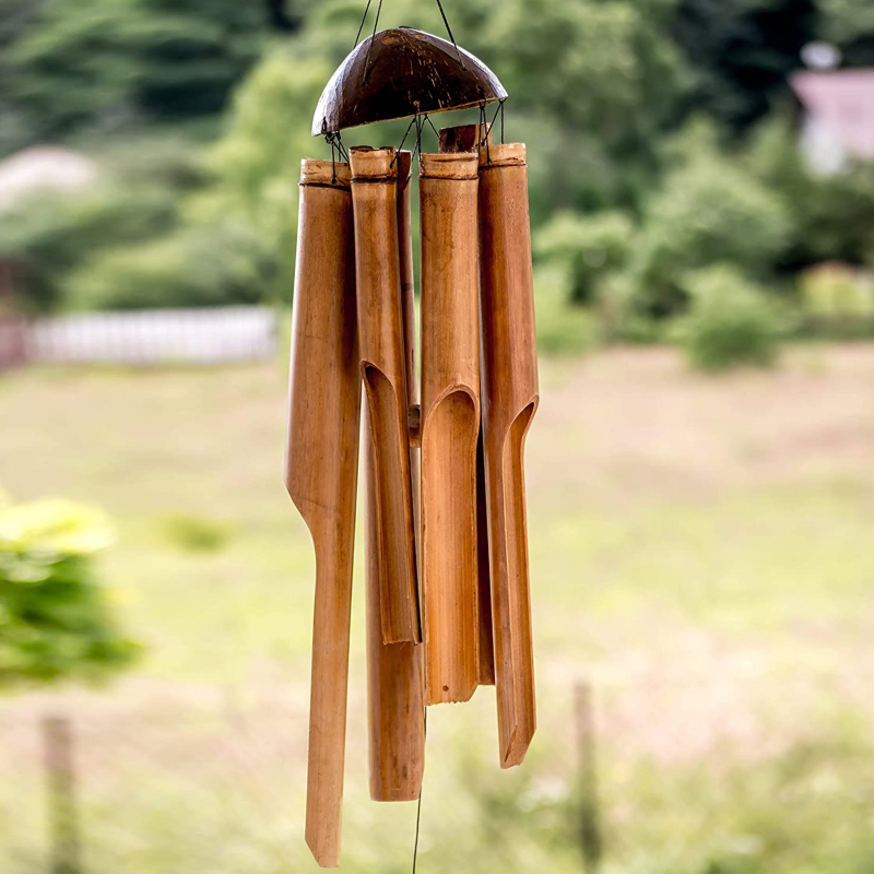 Natural Handmade Bamboo Tube W - Wind Chime Tubular review and price