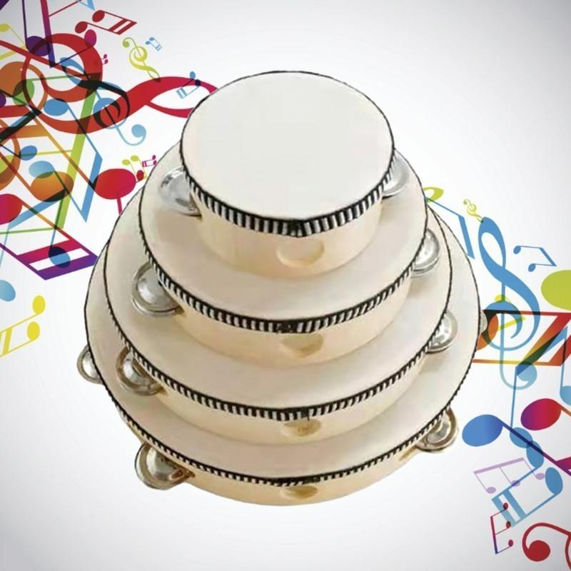 Tambourines with Metal Bells D - Tambourine Hand Drum review and price