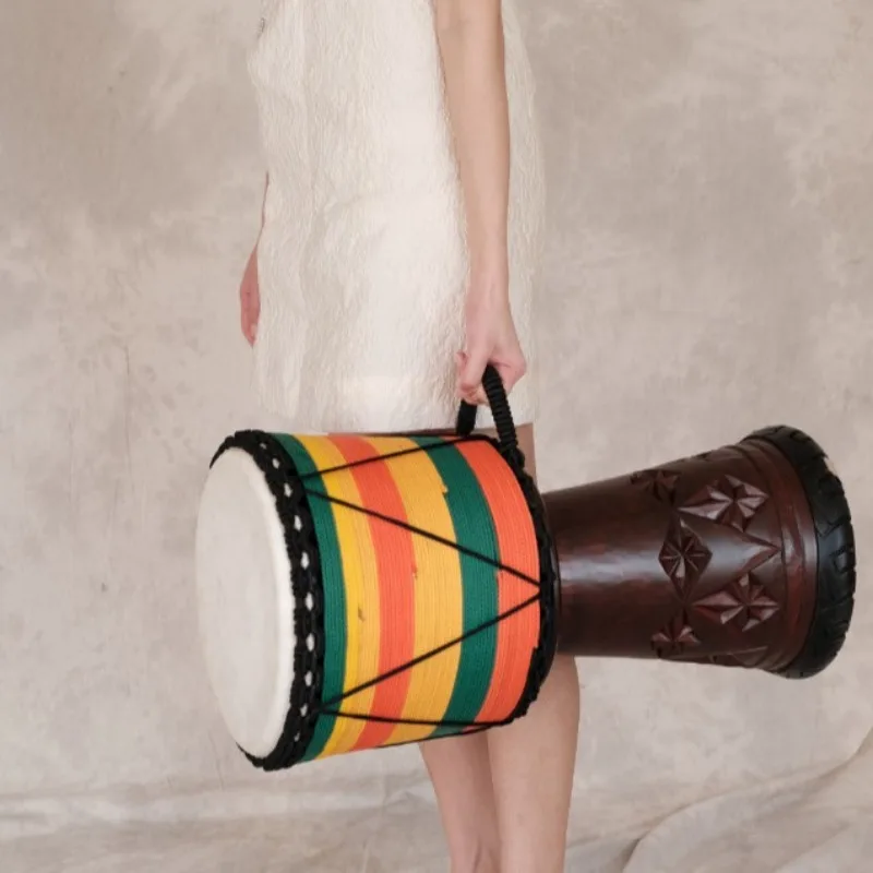 12 Inch Djembe Mahogany Africa - Musical Instrument Kit review and price