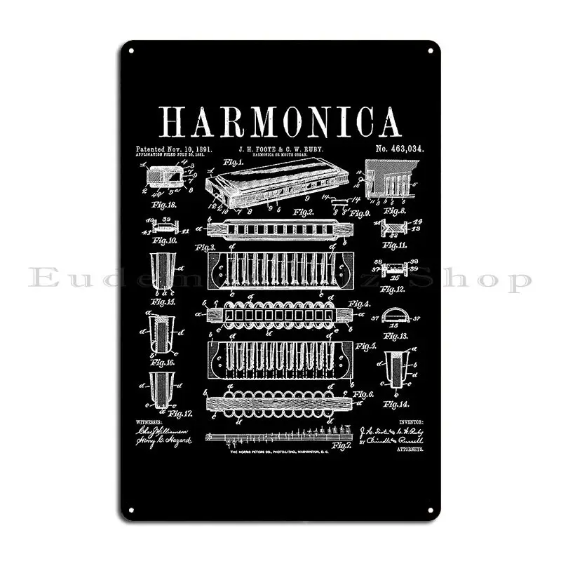 Harmonica Player Mouth Organ M - Musical Instrument Sign review and price