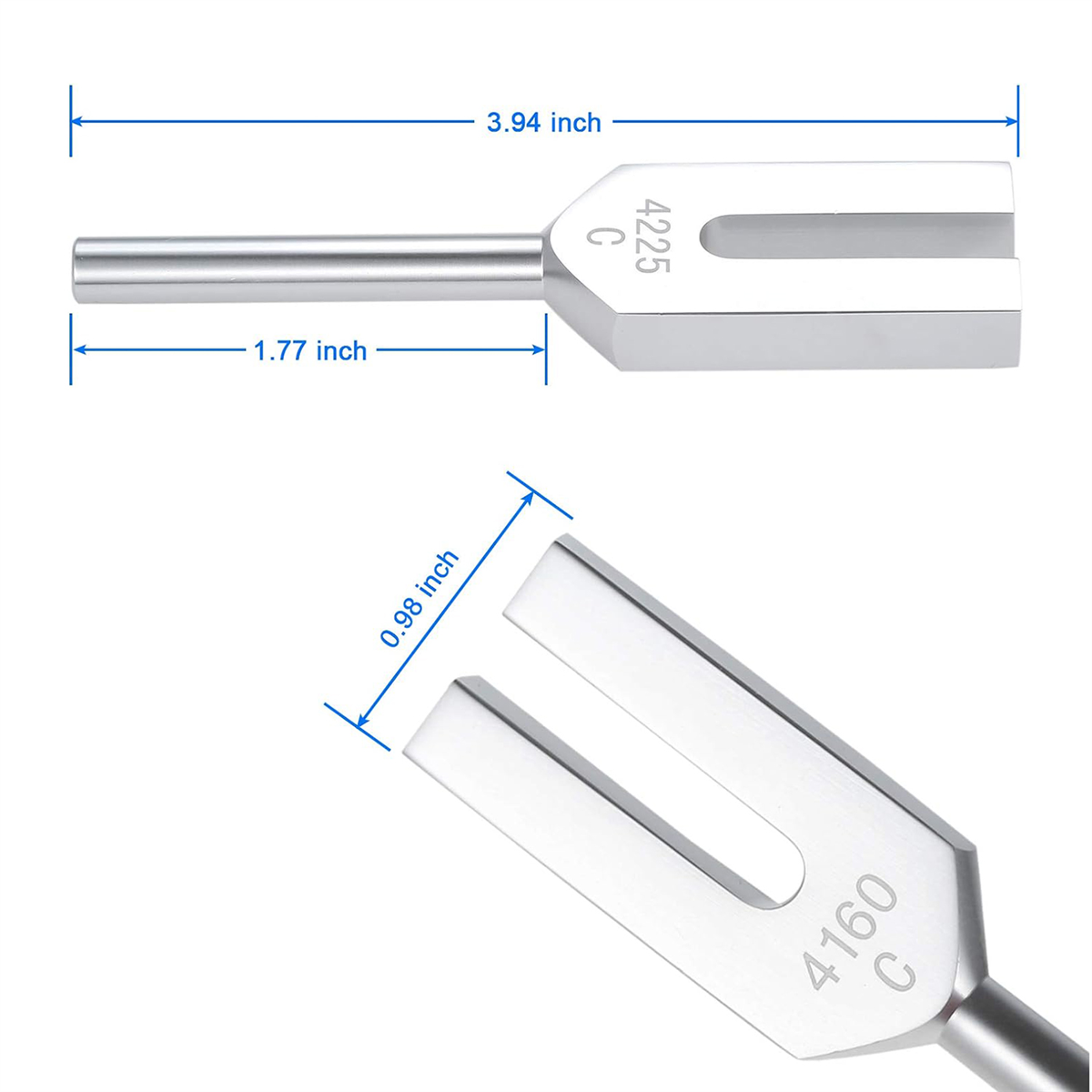 Tuning Forks Set 4096 Hz 4160  - Musical Instrument Kit review and price