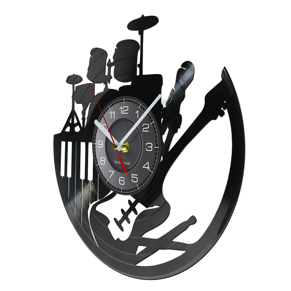 Electric Guitar Drum Rack Set  - Musical Instrument Sign review and price