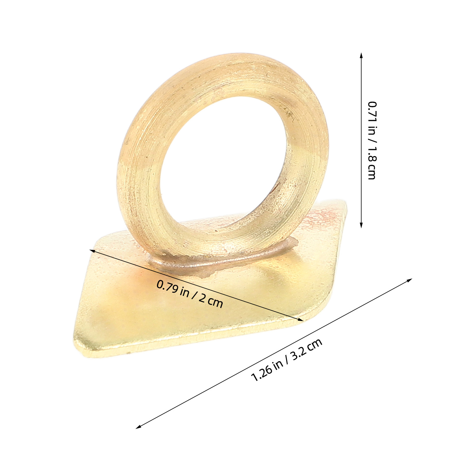 Saxophone Sling Buckle Copper  - Musical Instrument Jewelry review and price