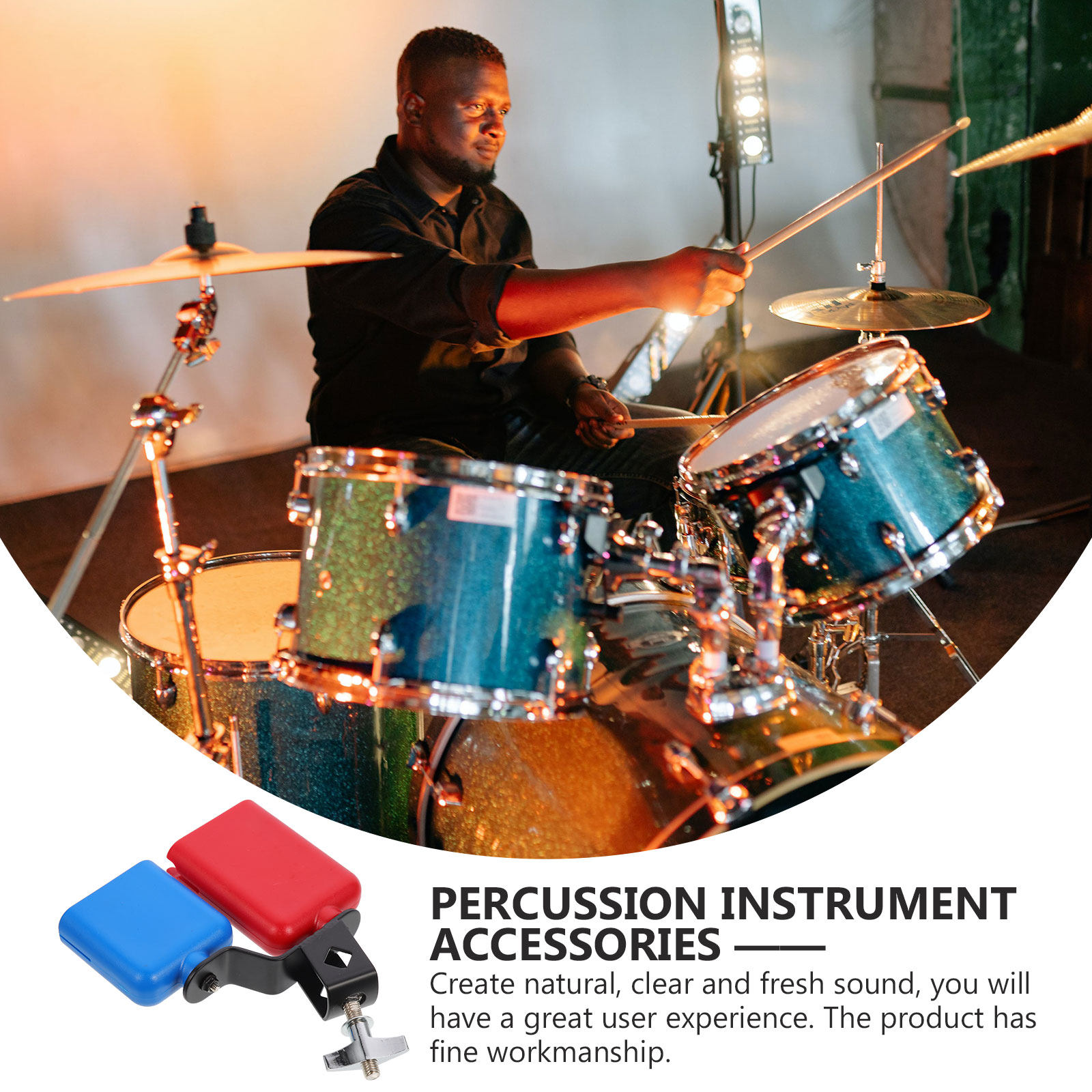 Professional Dual Cowbell Perc - Musical Instrument Set review and price