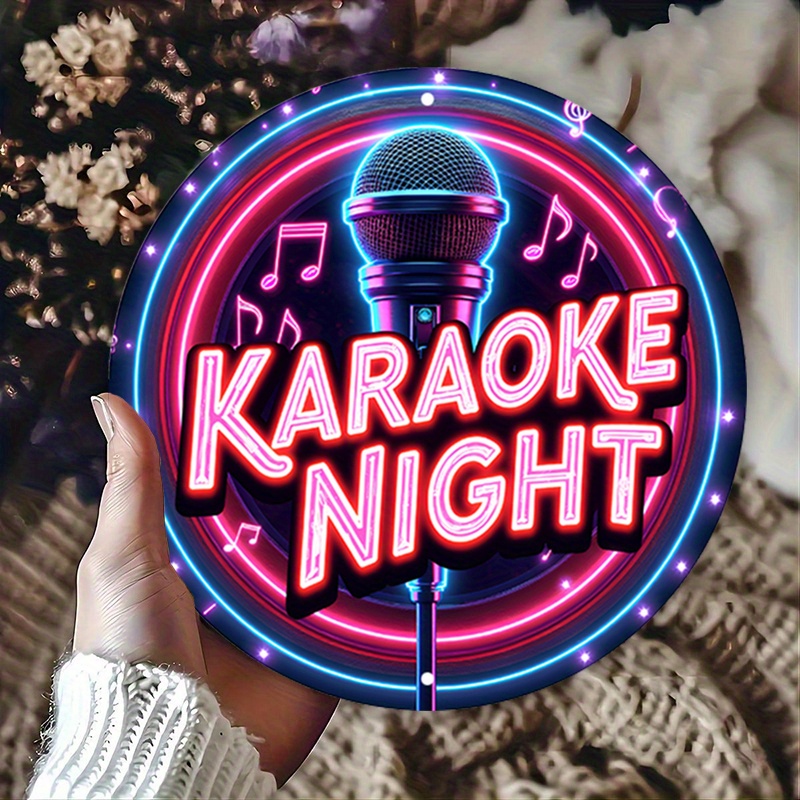 2D LED Neon Sign Karaoke Night - Musical Instrument Sign review and price