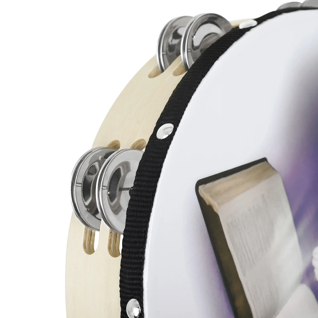 M MBAT 10-Inch Tambourine Wood - Tambourine Hand Drum review and price