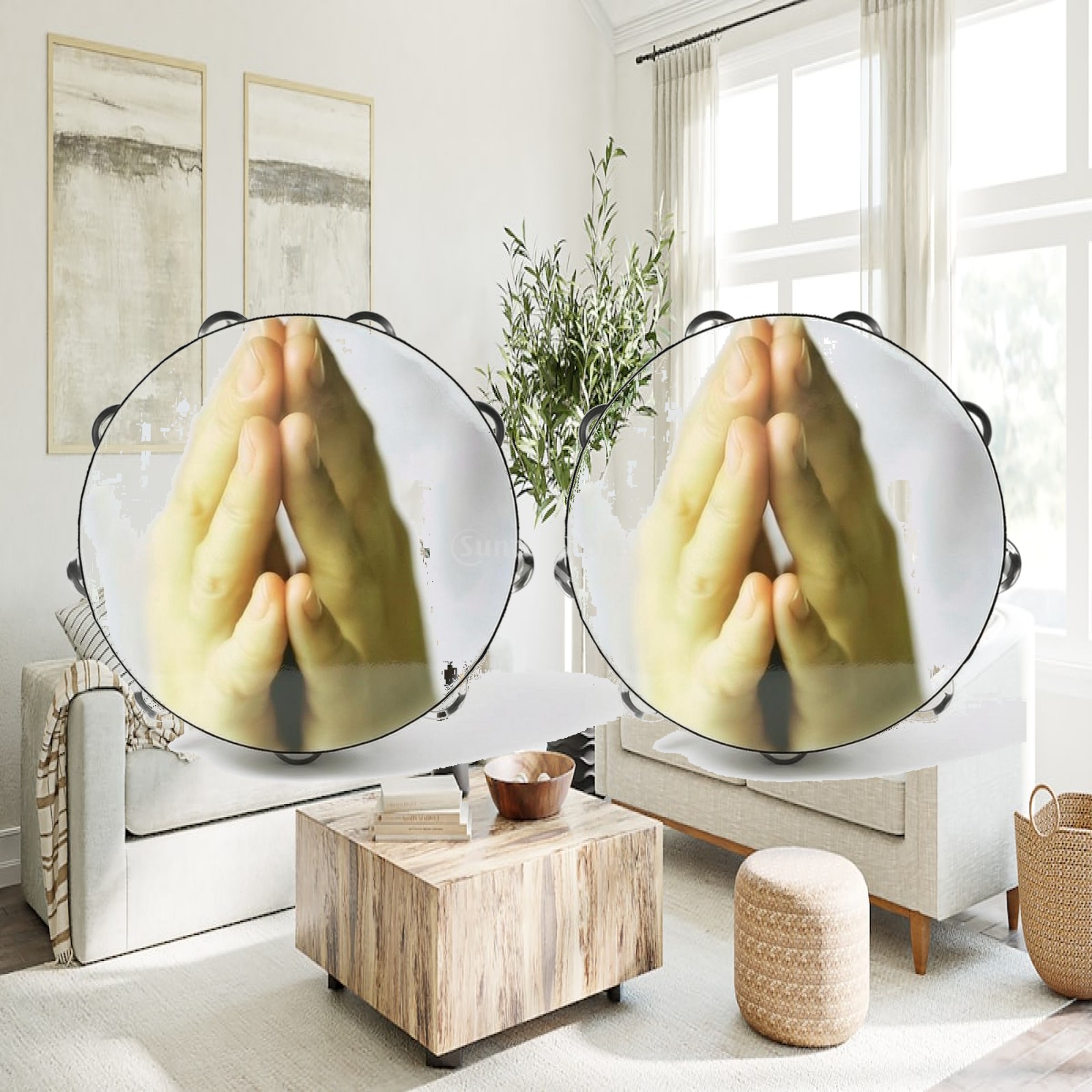 Kids Percussion Tambourine Sol - Tambourine Hand Drum review and price