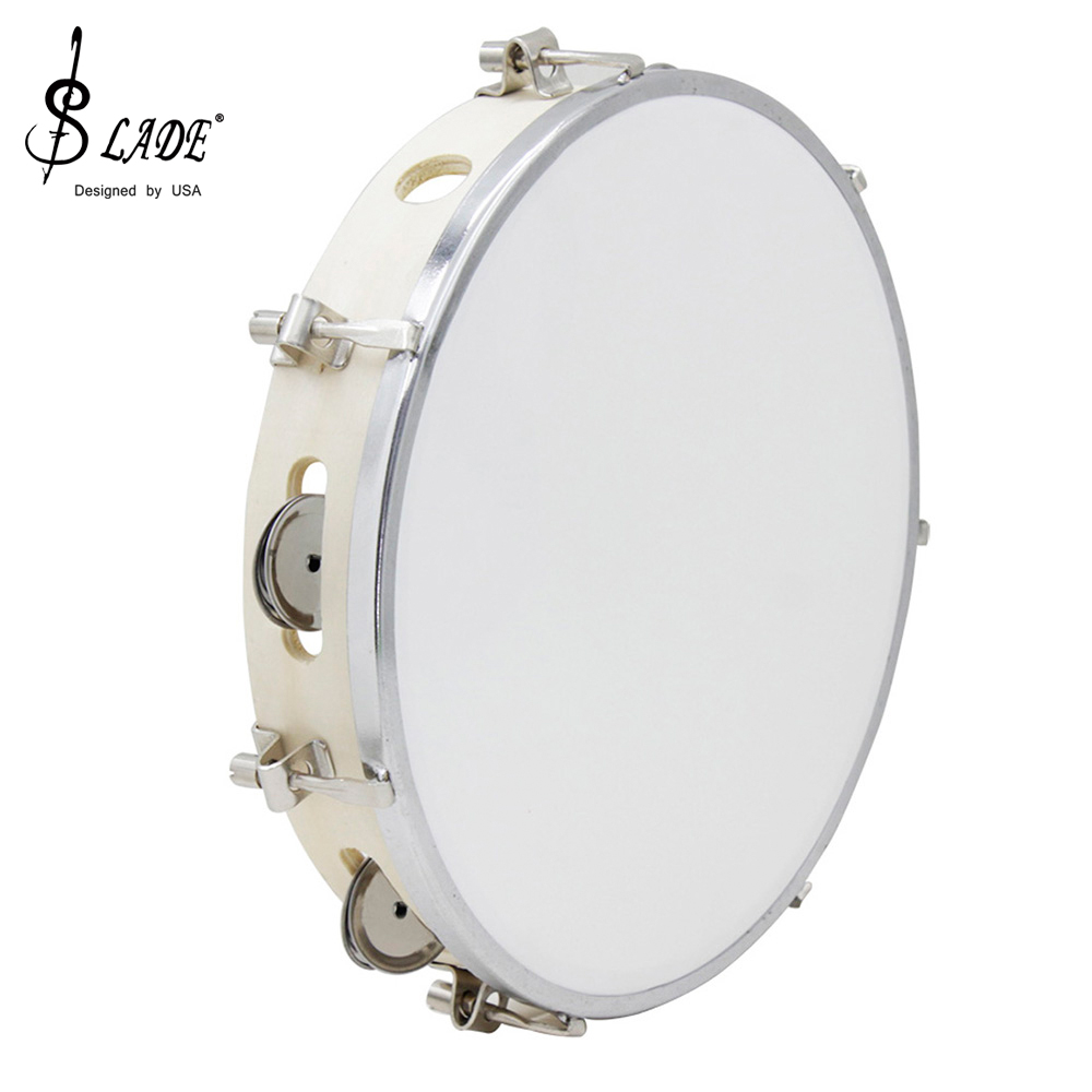 SLADE 10 Inches Tambourine Adj - Tambourine Hand Drum review and price