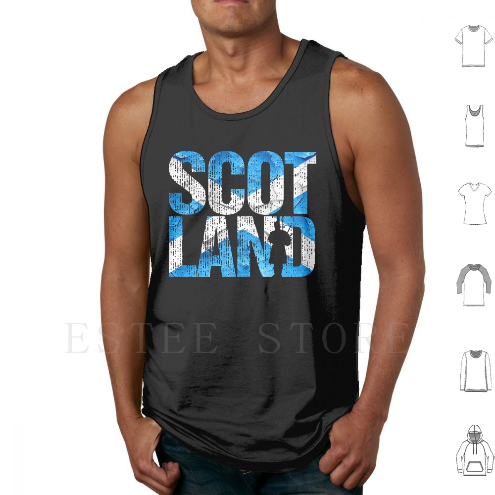 Scotland Pride Tank Tops Vest  - Musical Instrument Of Scotland review and price